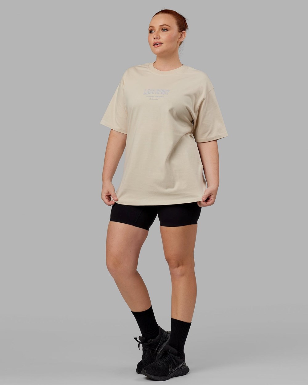 Bone LSKD Standard Heavyweight Tee Oversize | UW9847023