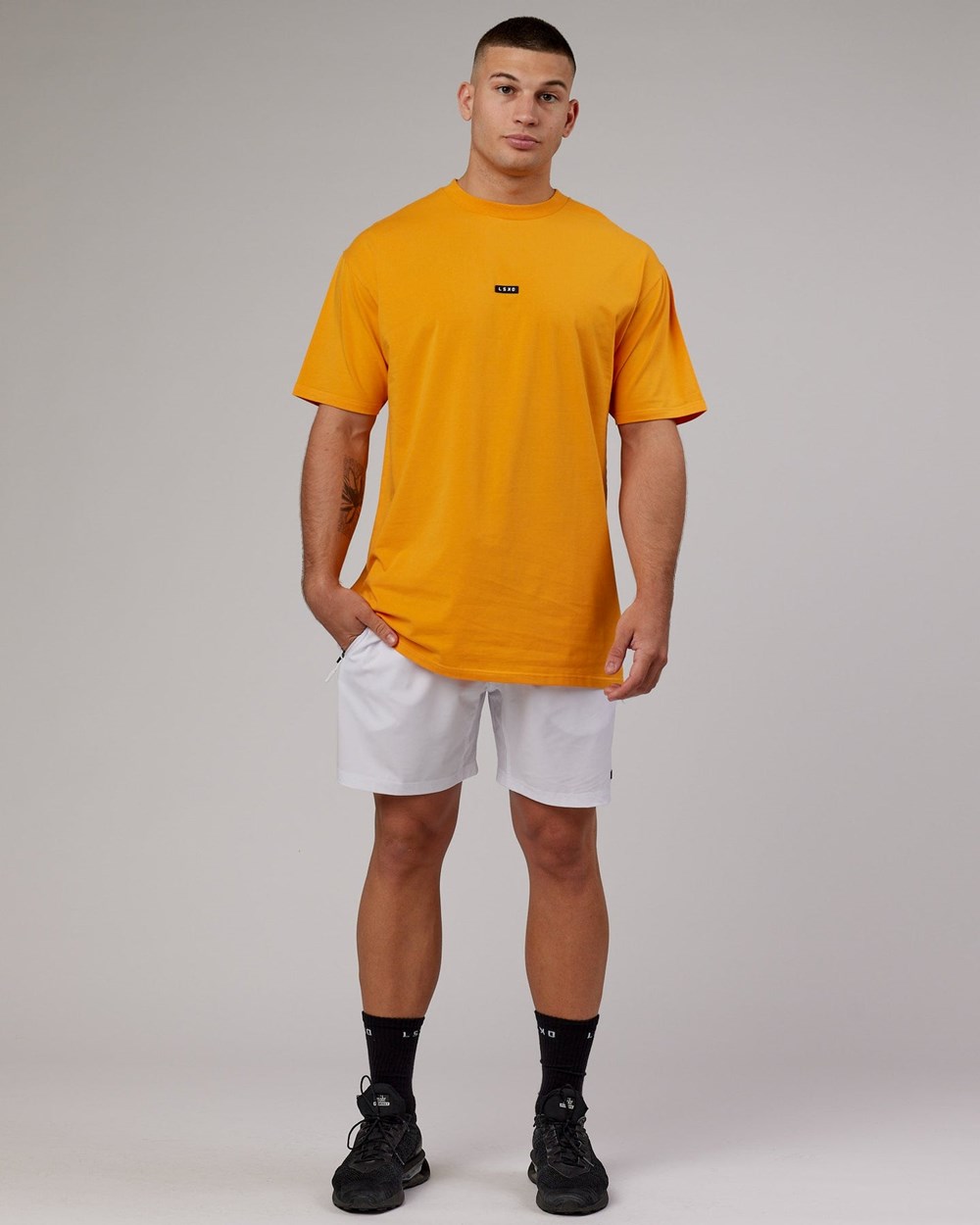 Butterscotch LSKD Fundamental FLXCotton Tee Longline Oversize | MW8521703