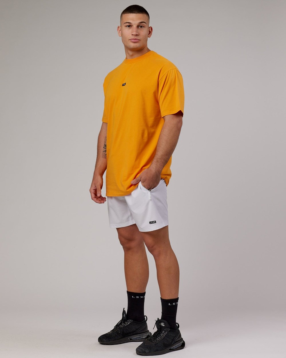 Butterscotch LSKD Fundamental FLXCotton Tee Longline Oversize | MW8521703