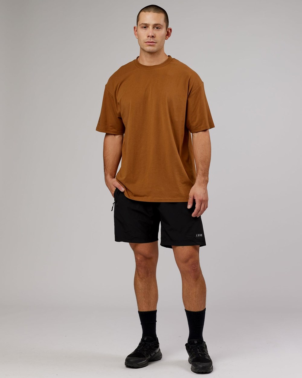 Camel LSKD LTRD FLXCotton Tee Oversize | YA3694052