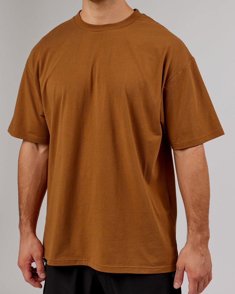 Camel LSKD LTRD FLXCotton Tee Oversize | YA3694052