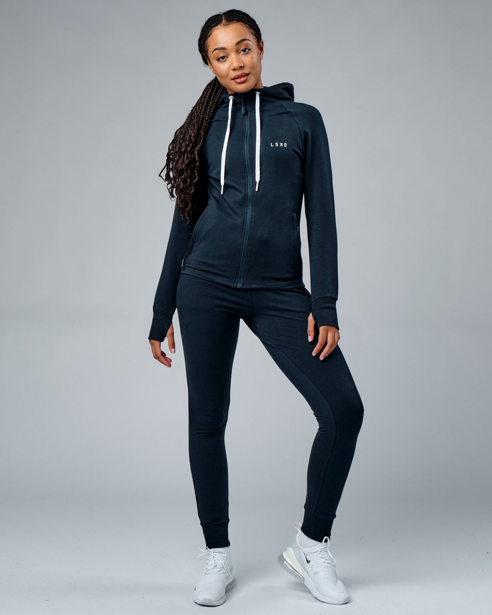 Carbon LSKD PB Zip Through Hoodie | DE0769543