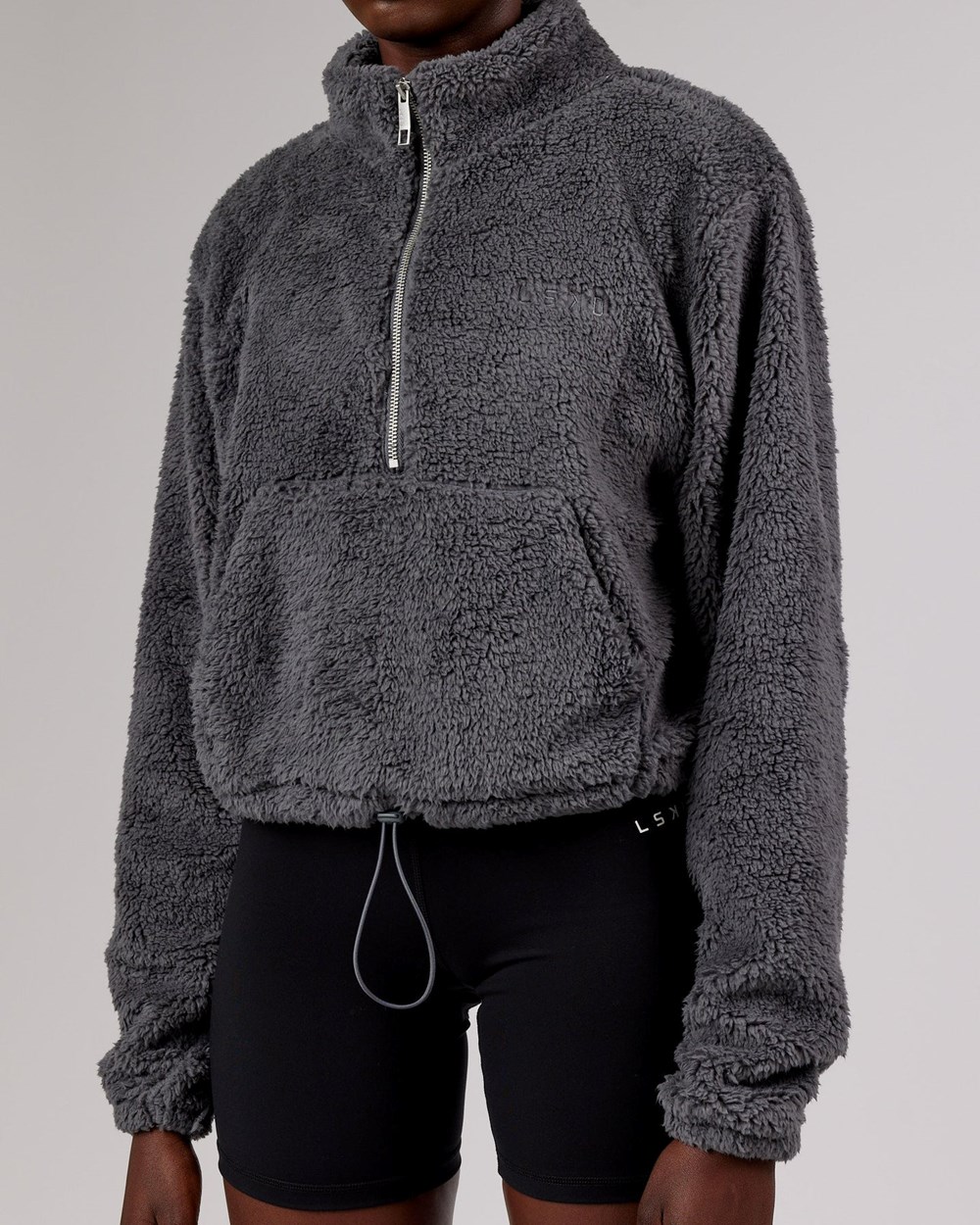 Charcoal LSKD Sherpa Crew | NR3698740