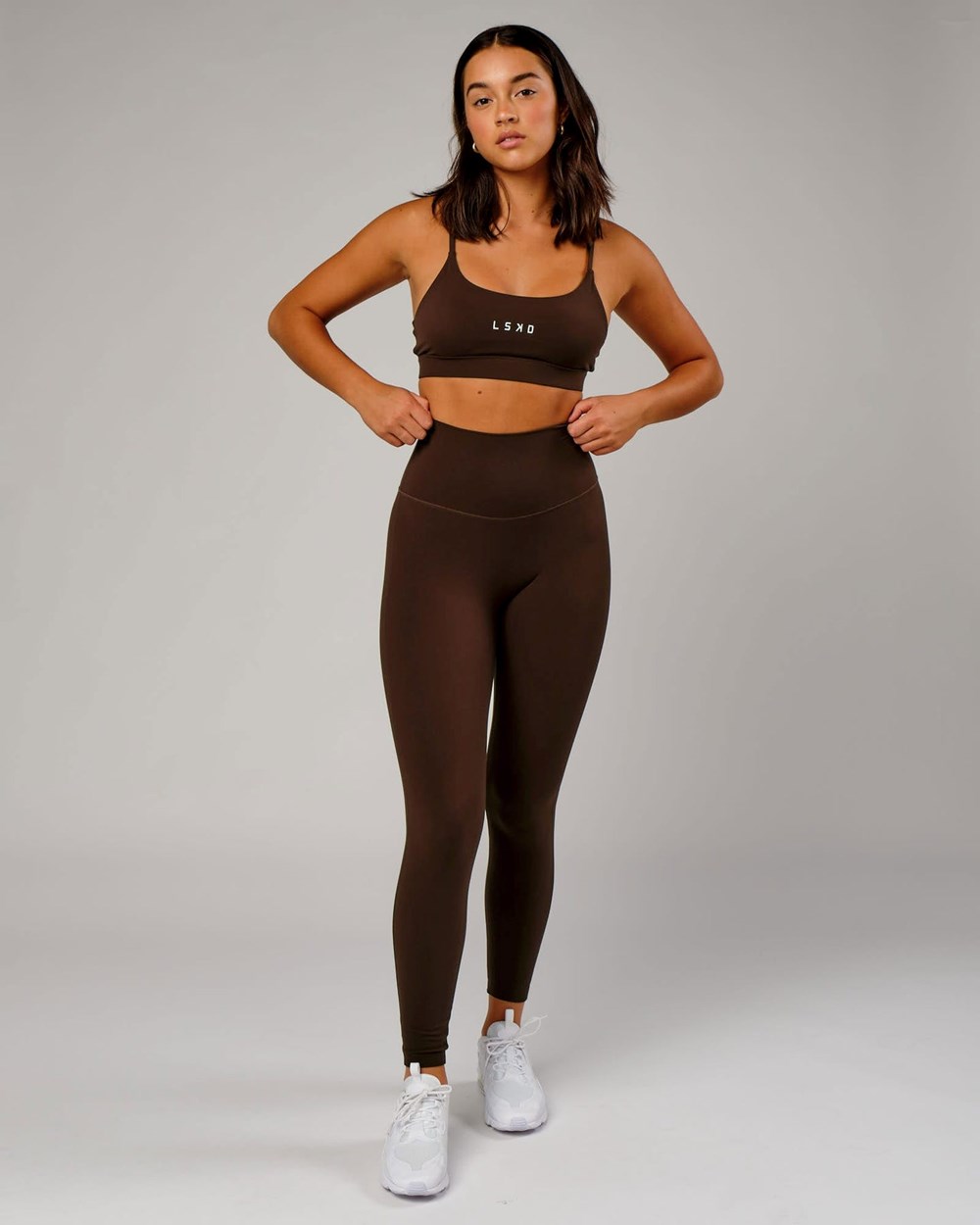 Chocolate LSKD Elixir Full Length Legging | AU7548023