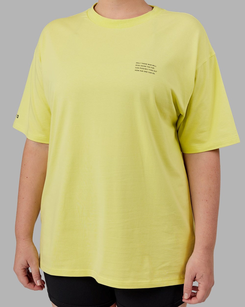 Citrus Green LSKD Strive FLXCotton Tee Oversize | HE4936871