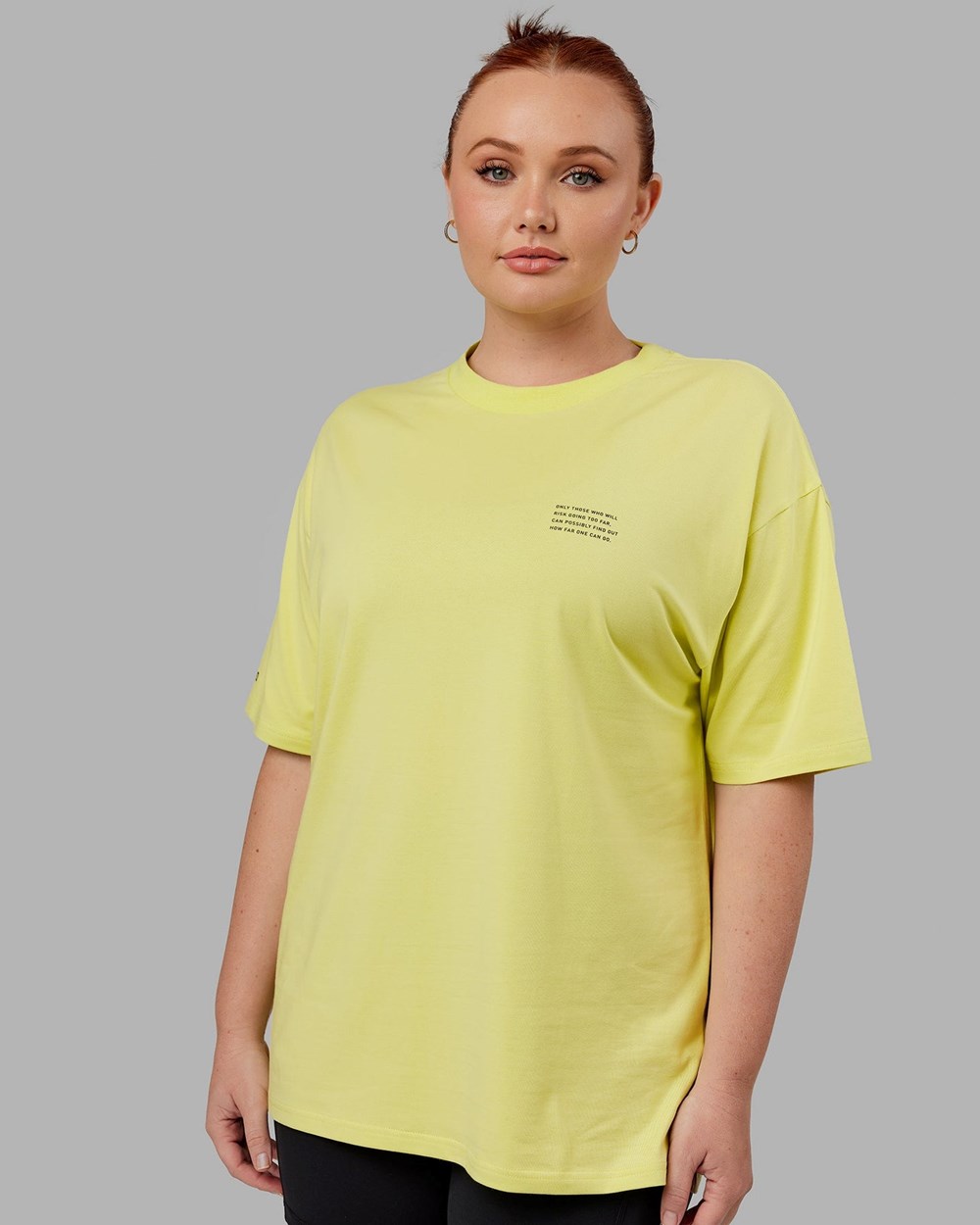 Citrus Green LSKD Strive FLXCotton Tee Oversize | KF1903524