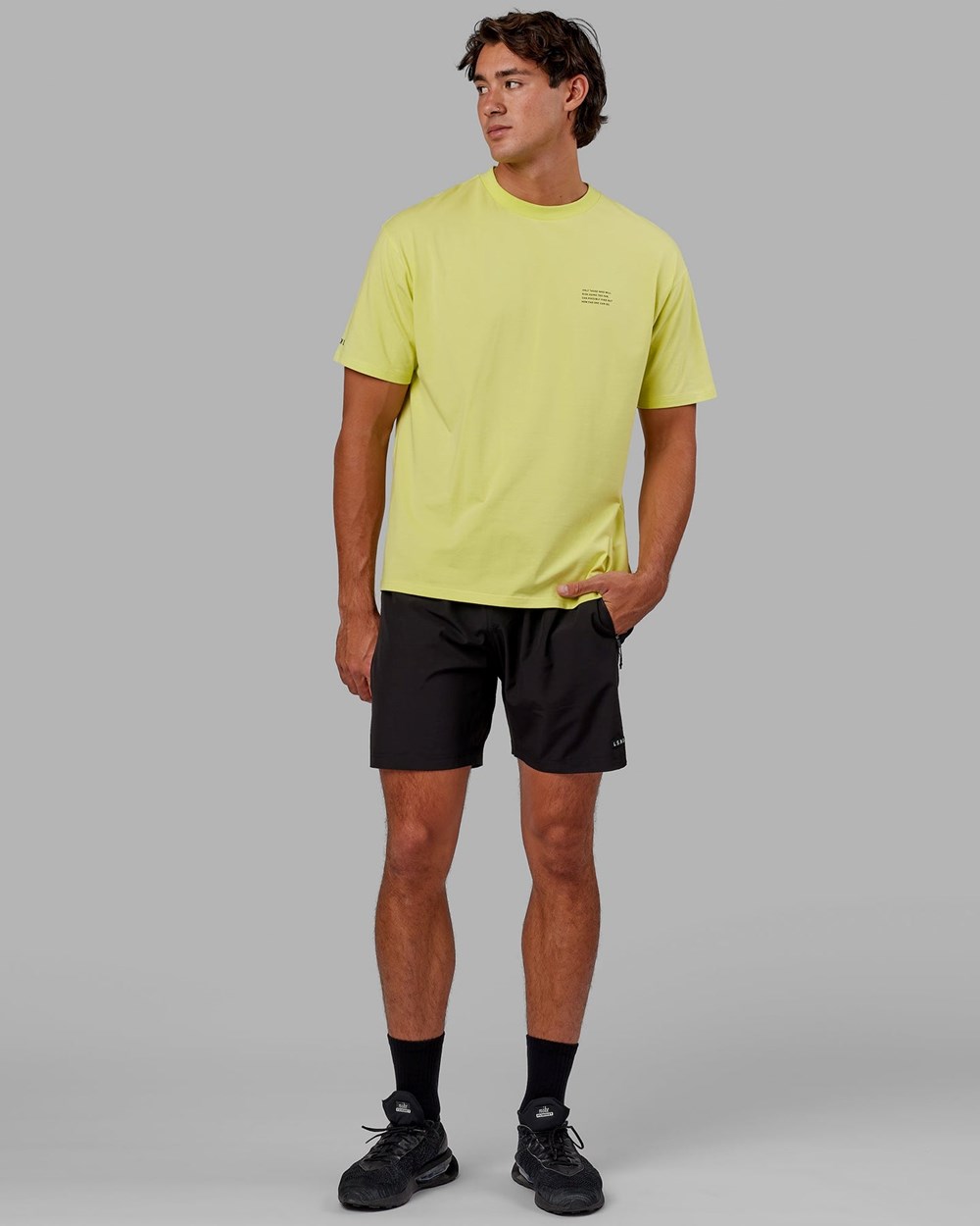 Citrus Green LSKD Strive FLXCotton Tee Oversize | KF1903524