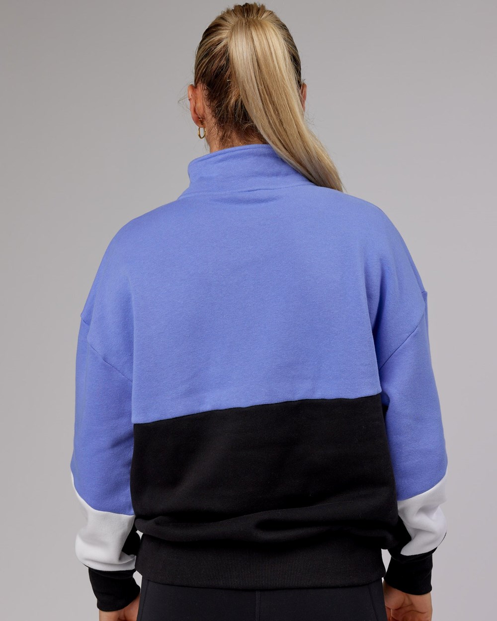 Cornflower Blue / Black LSKD Inversion Sweater Oversize | WX0175823