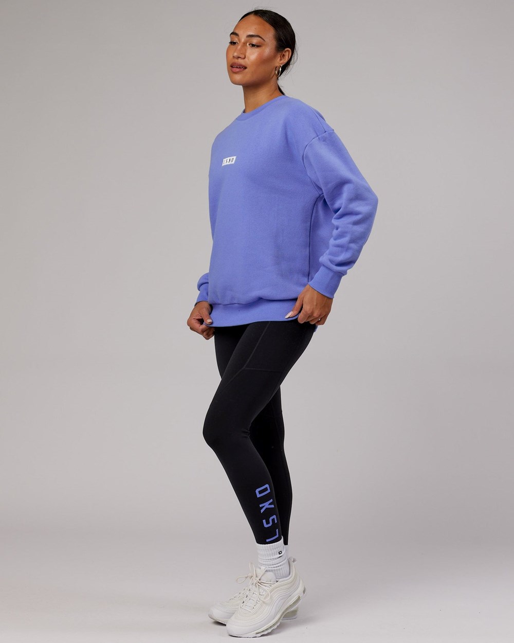 Cornflower Blue LSKD Cornerstone Sweater Oversize | FL9107358