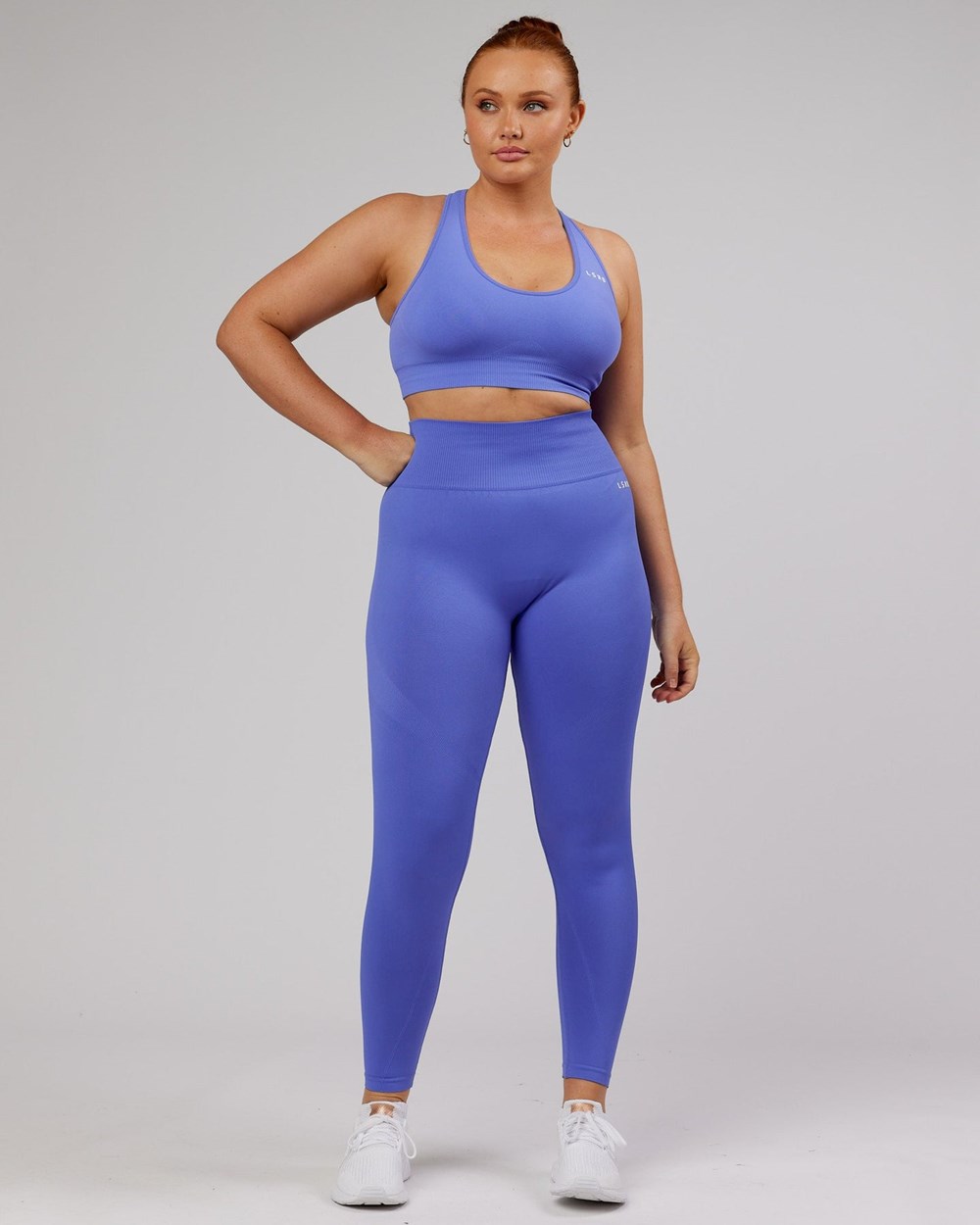 Cornflower Blue LSKD Limitless Seamless Full Length Legging | UH2167804