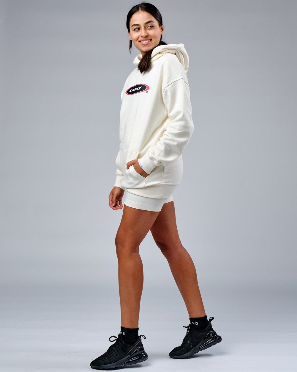 Cream LSKD Circa 2003 Oversize Hoodie | DU2634780