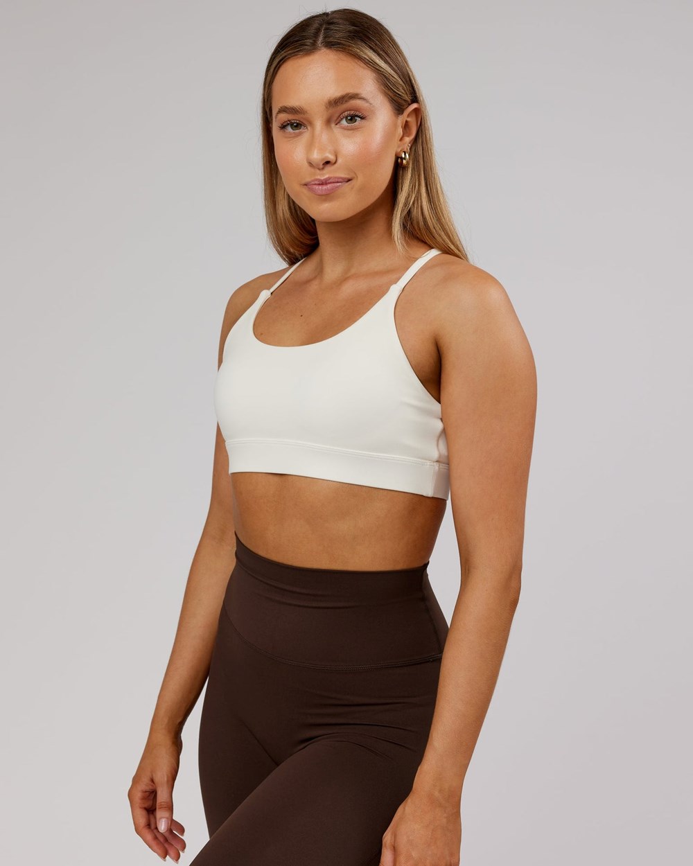 Cream LSKD Elixir Sports Bra | MG0831962