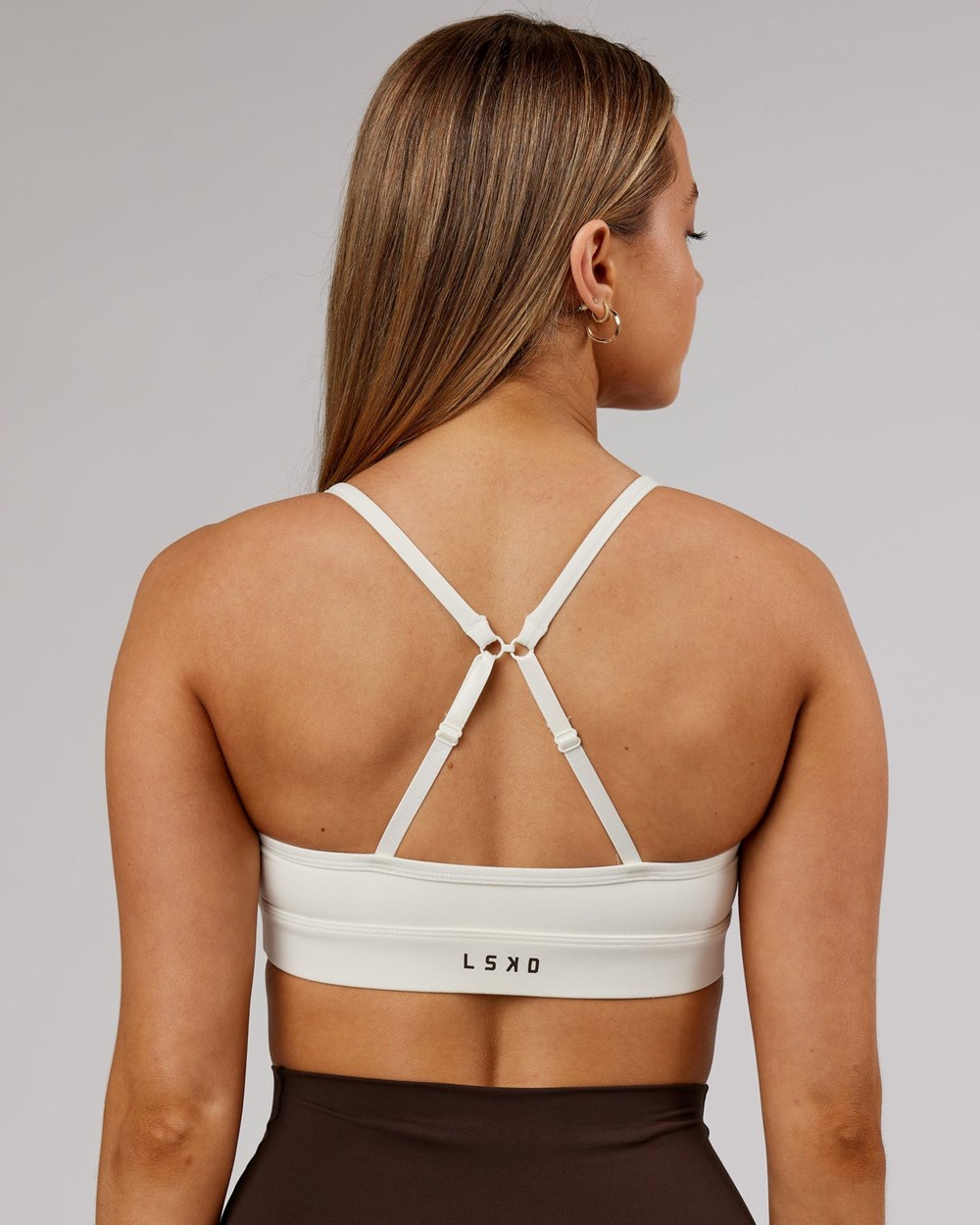 Cream LSKD Elixir Sports Bra | MG0831962