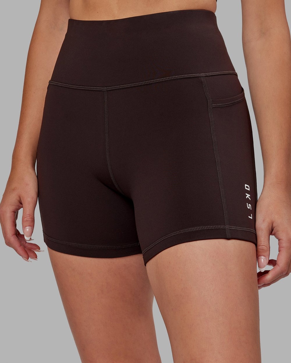 Dark Walnut LSKD Rep X-Length Bike Short | KB9217546