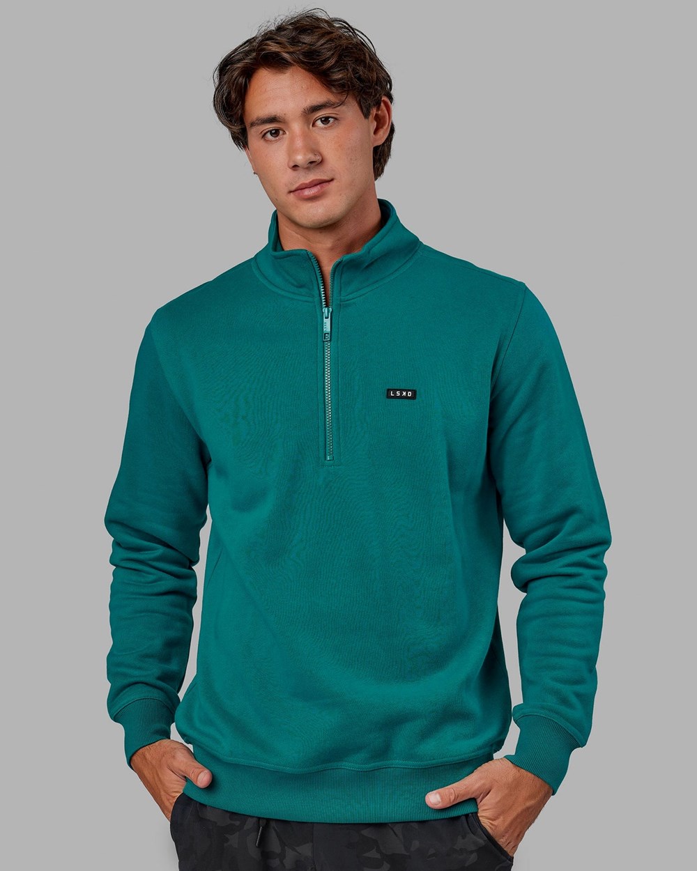 Deep Lake LSKD Fundamental 1/4 Zip Sweater | OK0926731