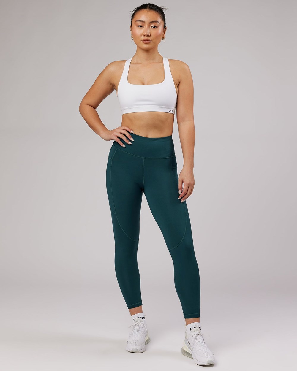 Deep Teal LSKD Rep 7/8 Length Legging | WS9567214