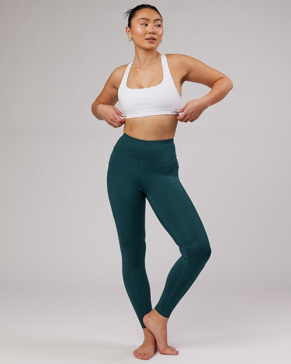 Deep Teal LSKD Rep Full Length Legging | TL9723854