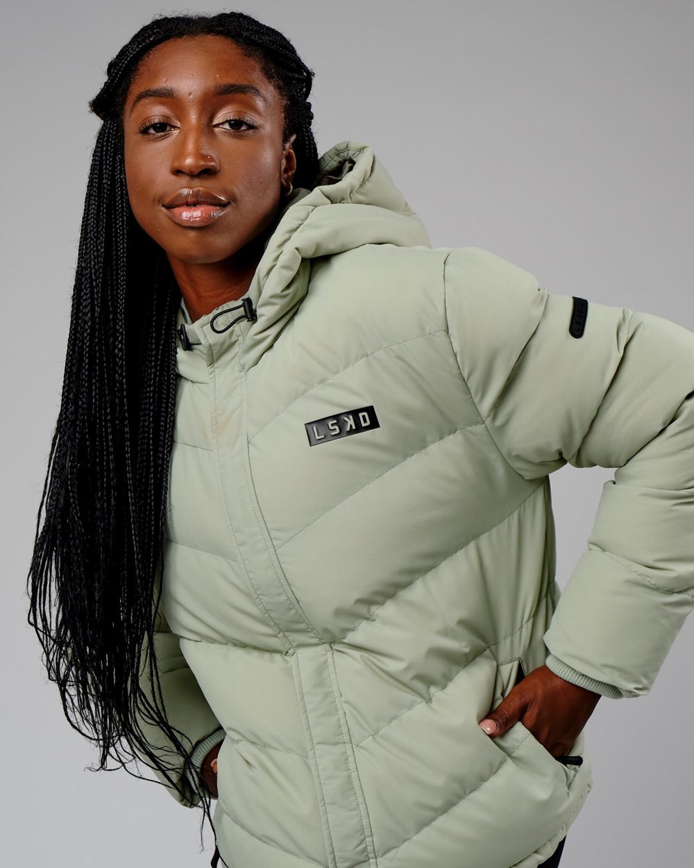 Desert Sage LSKD Roasted Puffer Jacket 22 | IN8492157