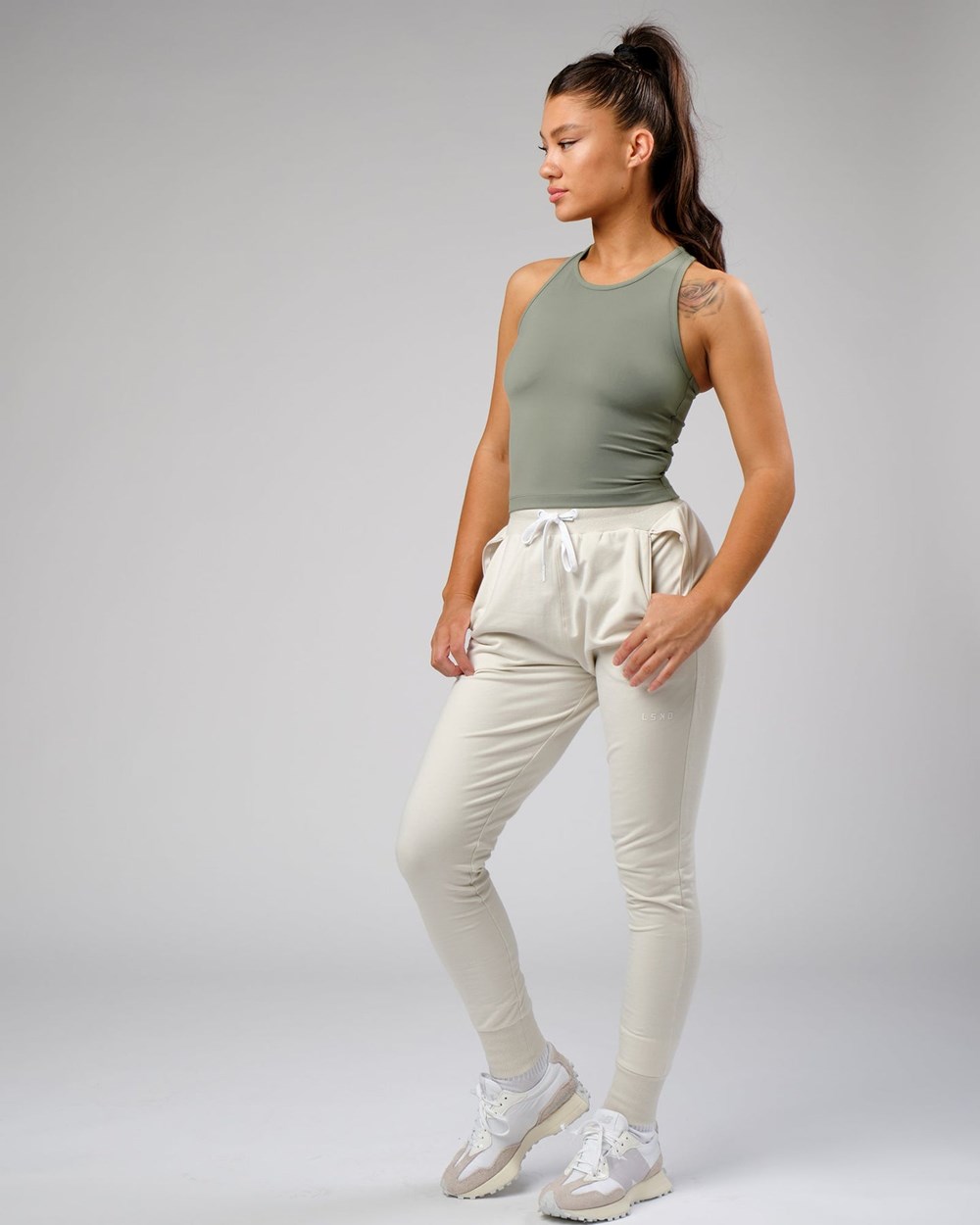 Dusty Olive LSKD Flow Performance Tank | MK2573961