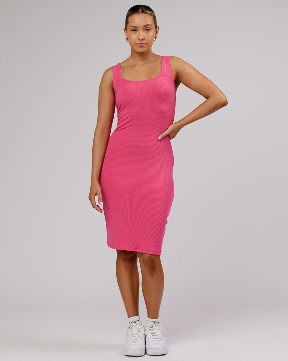 Flamingo LSKD Rory Ribbed Dress | CZ9081672