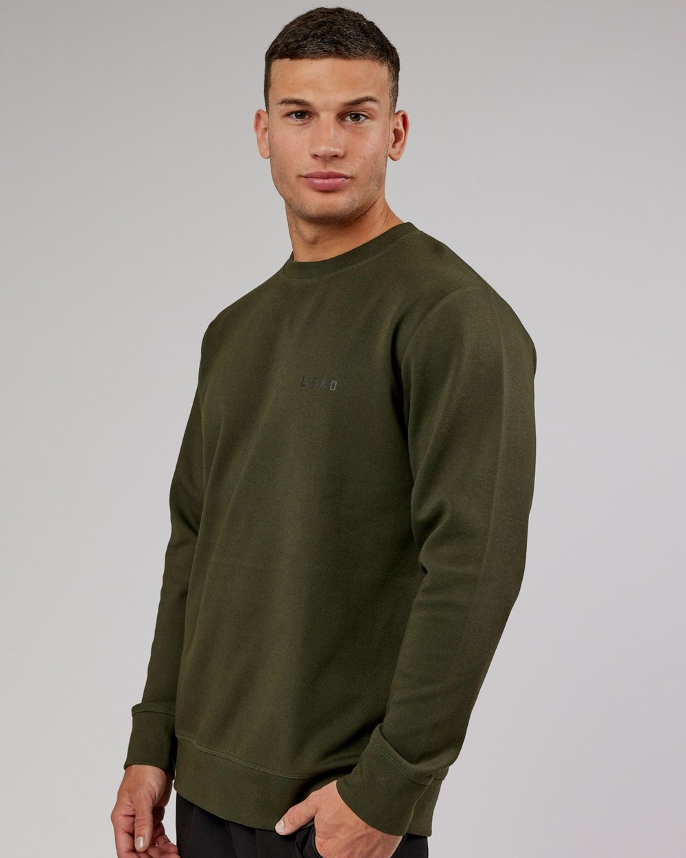 Forest Night LSKD Athlete ForgedFleece Sweater | TY0697348