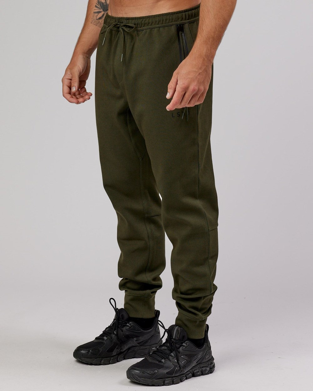 Forest Night LSKD Athlete ForgedFleece Zip Jogger | CB7193428