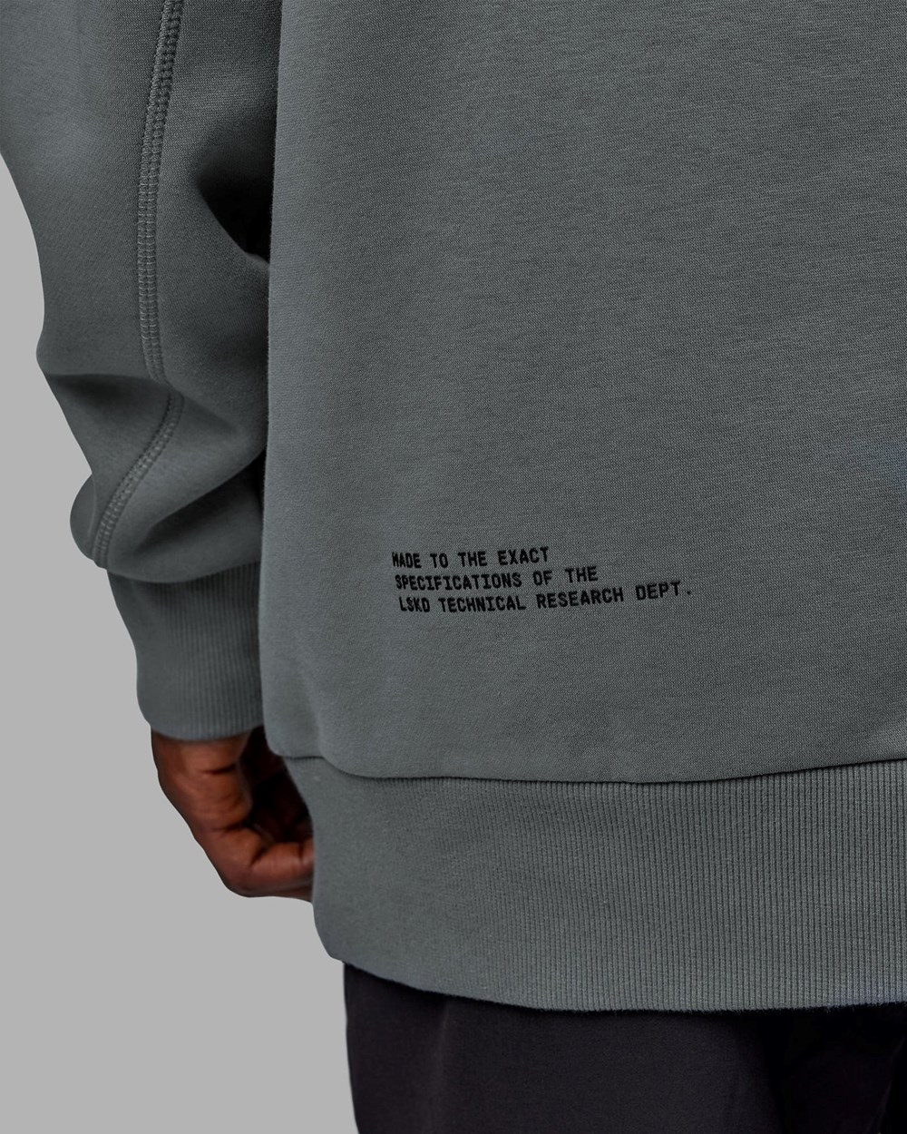 Graphite LSKD Lab Hoodie Oversize | FT0413982