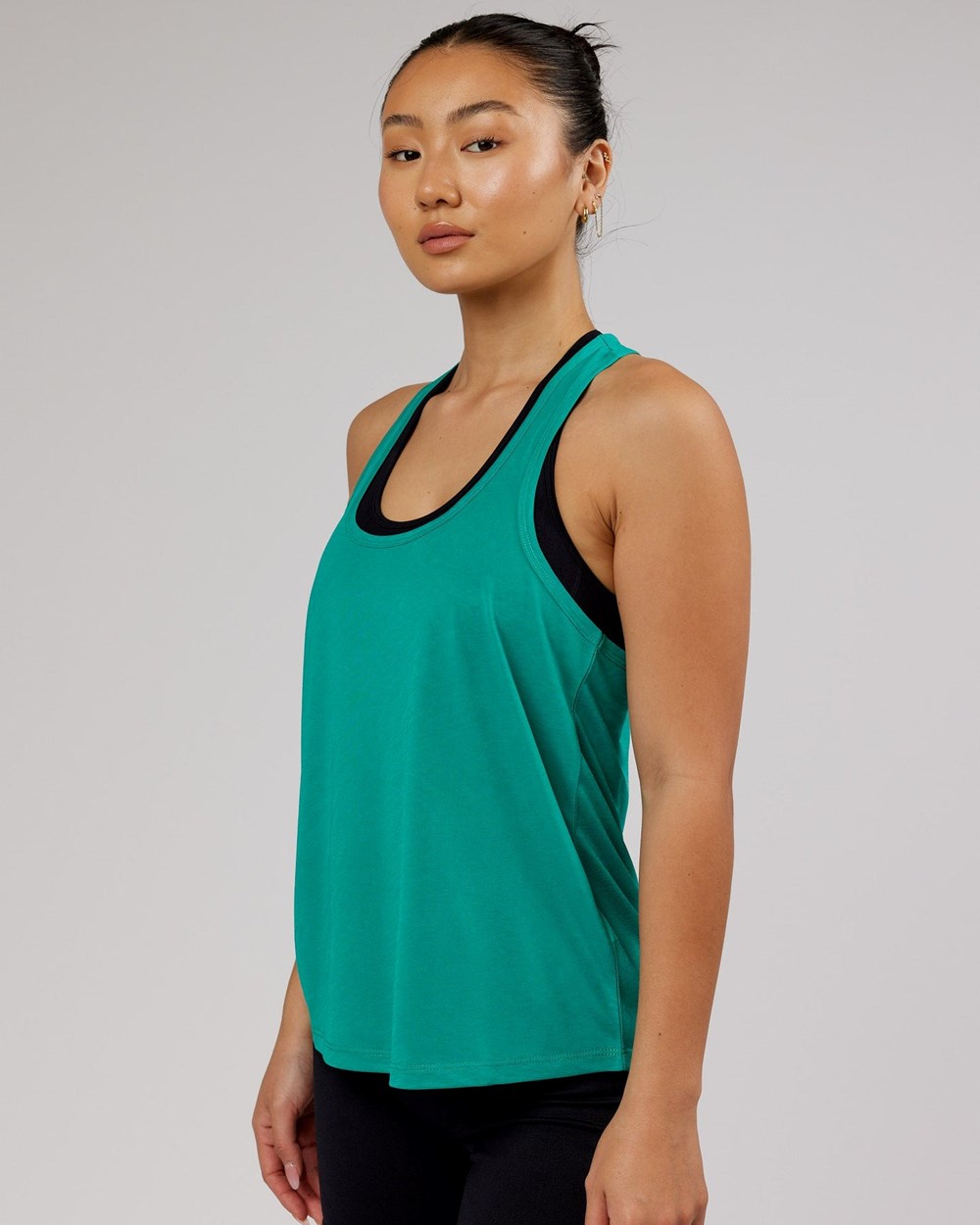 Hyper Teal LSKD Free Throw Tank | JZ8963247