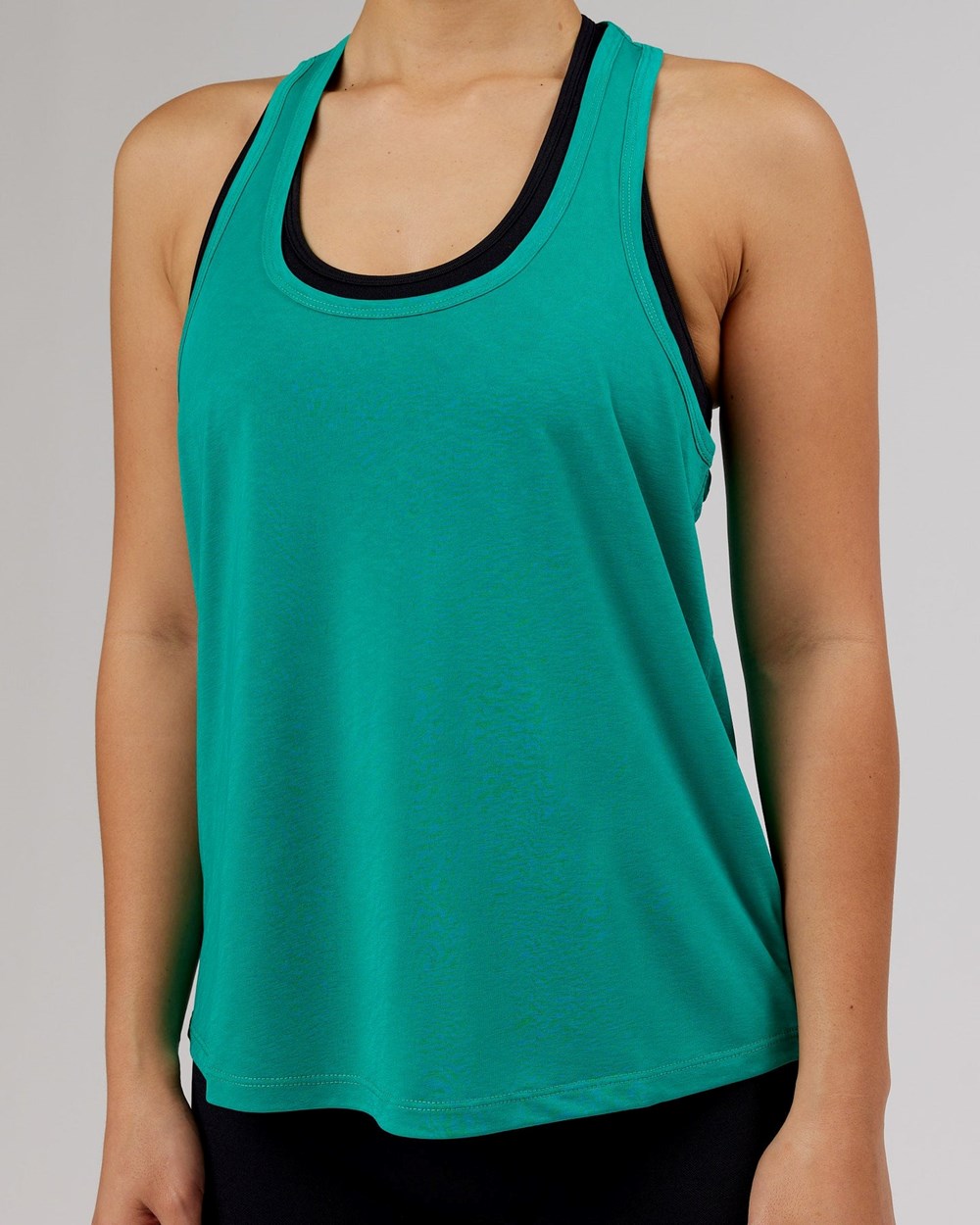 Hyper Teal LSKD Free Throw Tank | JZ8963247