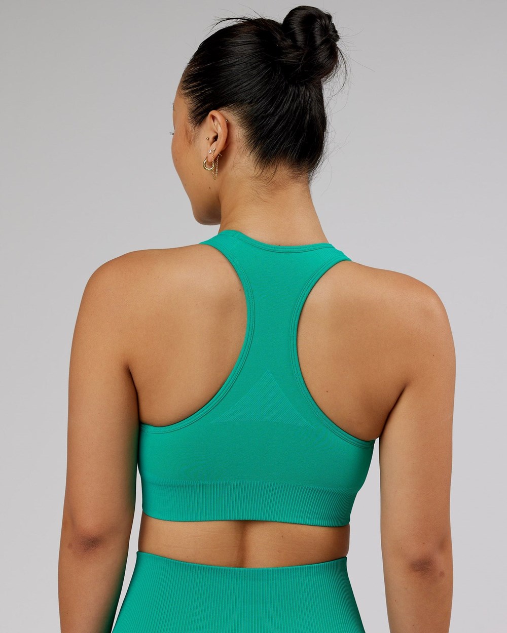 Hyper Teal LSKD Limitless Seamless Sports Bra | SI8759160