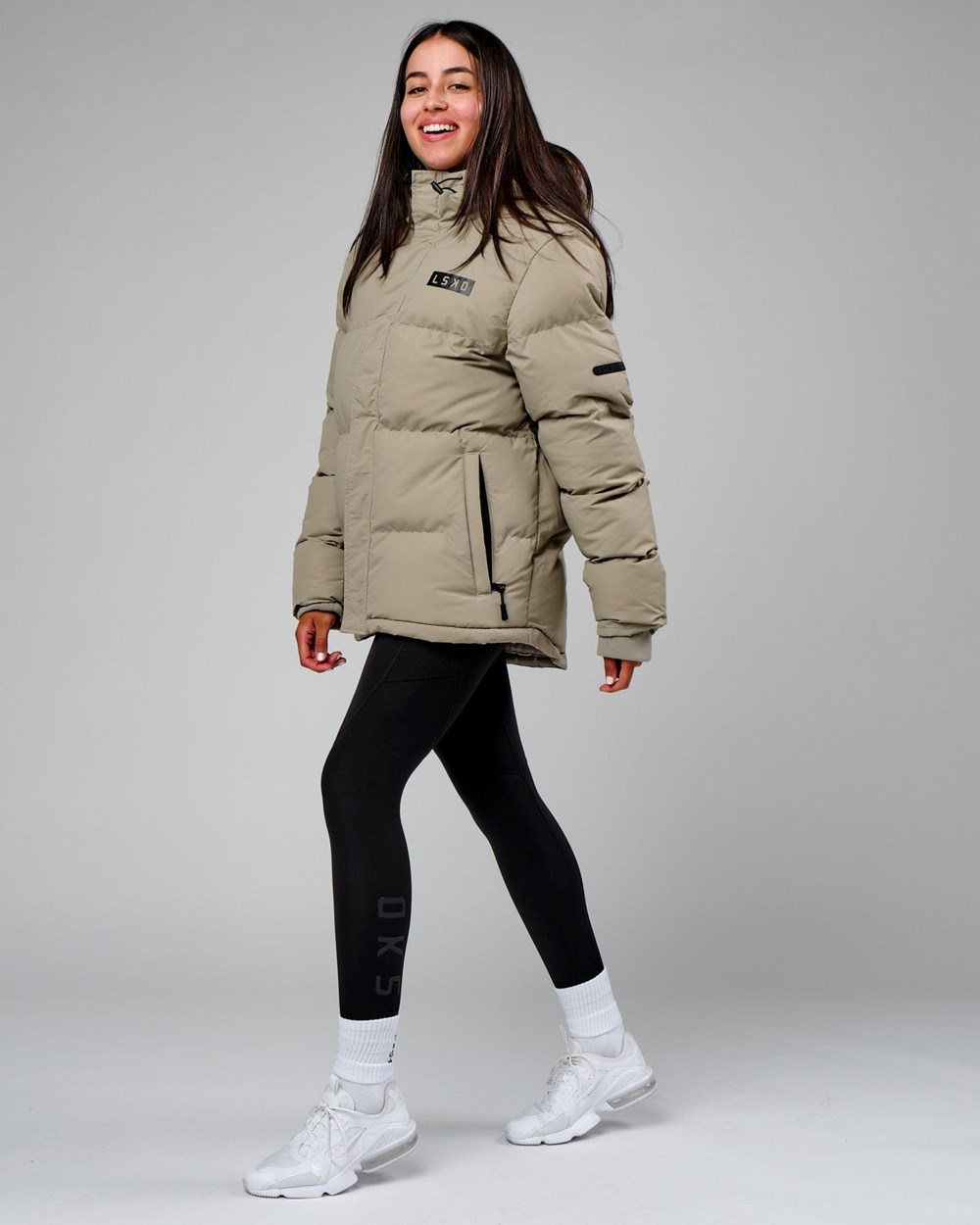 Laurel Oak LSKD Roasted Puffer Jacket Oversize 22 | CQ1054689