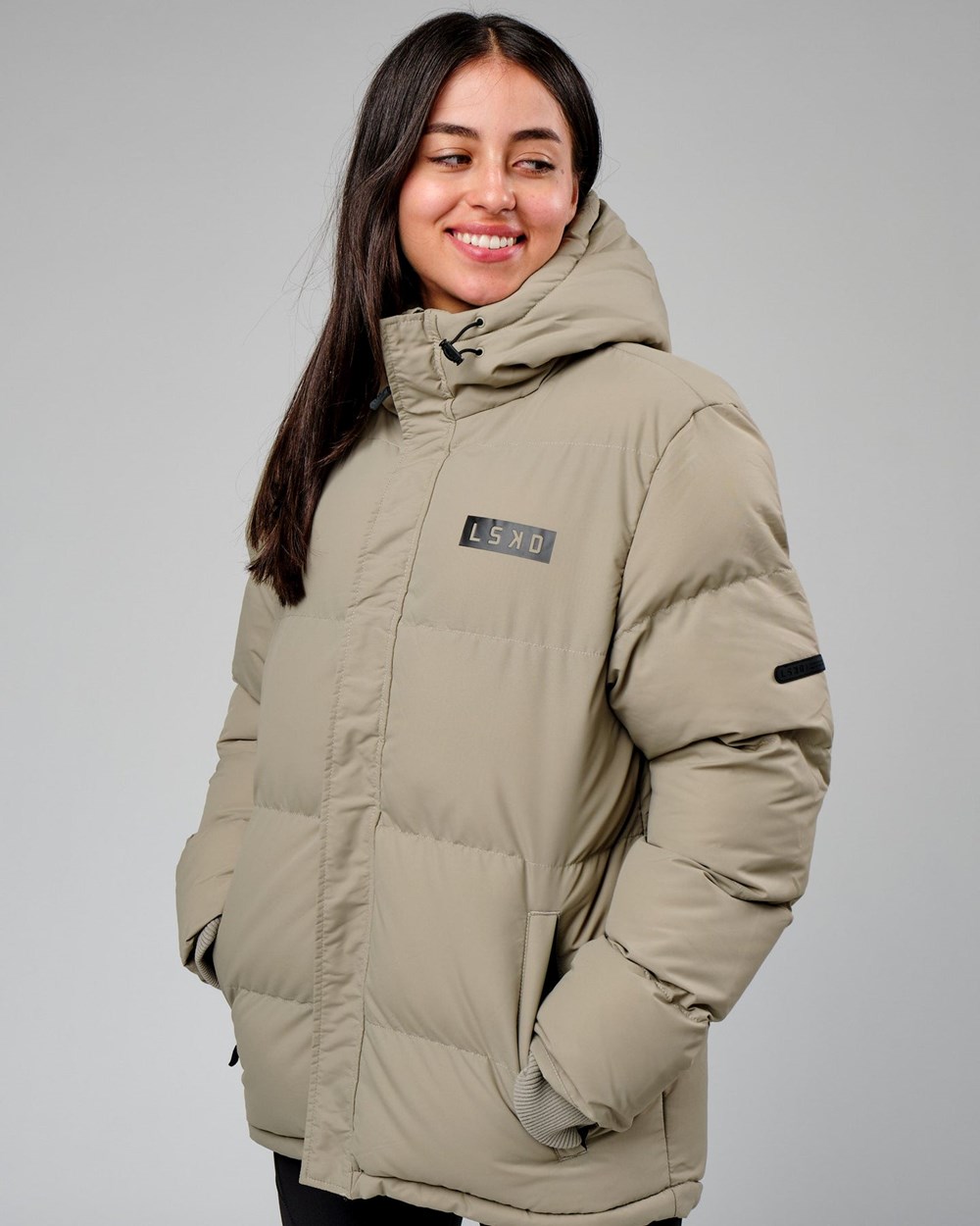 Laurel Oak LSKD Roasted Puffer Jacket Oversize 22 | CQ1054689