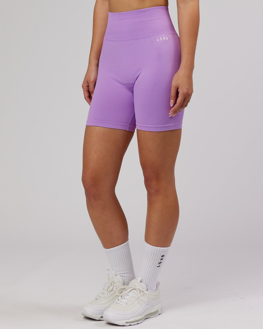 Lilac LSKD Limitless Seamless Mid-Length Bike Short | EF9568423