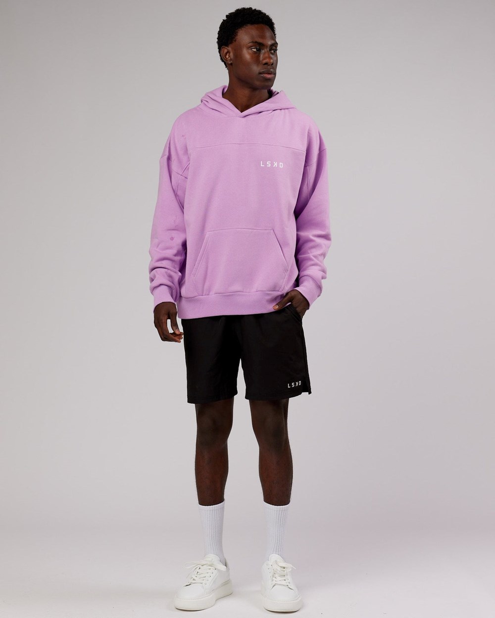 Lilac LSKD Mode Hoodie Oversize | DP1750286