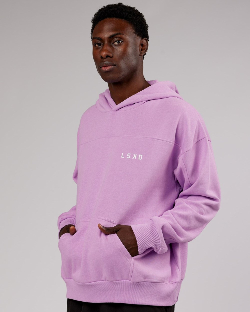 Lilac LSKD Mode Hoodie Oversize | DP1750286