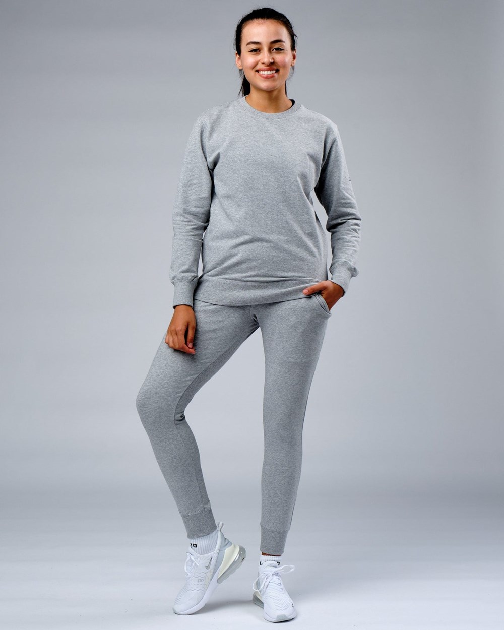 Lt Grey Marl LSKD Rival FLXFleece Jogger | LF1673902