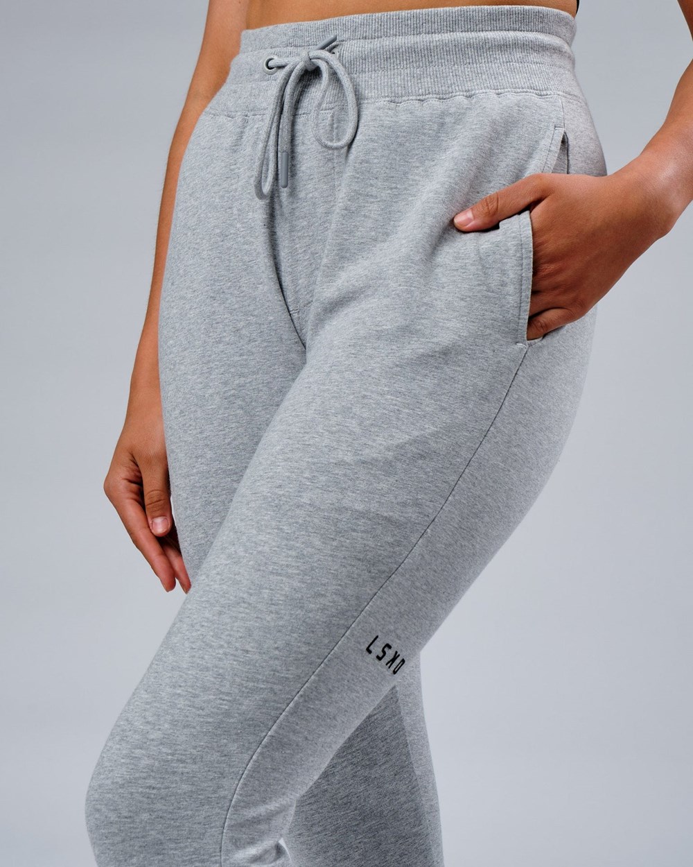 Lt Grey Marl LSKD Rival FLXFleece Jogger | LF1673902