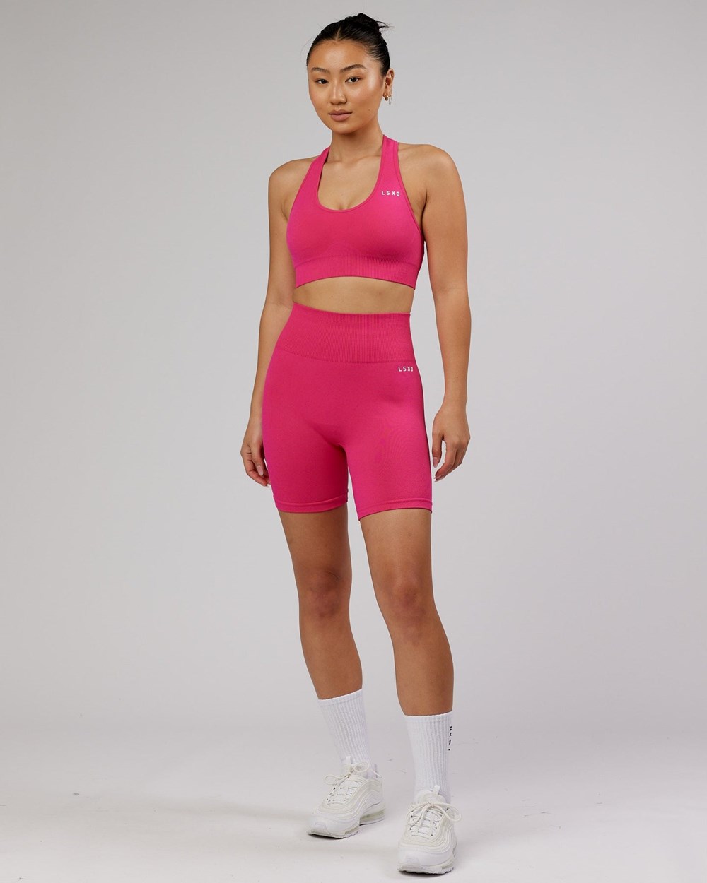 Magenta LSKD Limitless Seamless Sports Bra | DK6849275