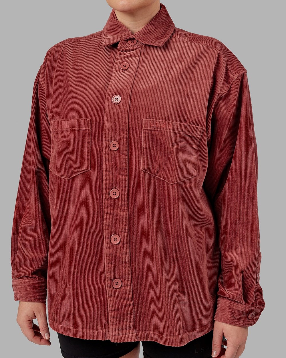 Marsala LSKD Iconic Cord Shacket | VF5461239