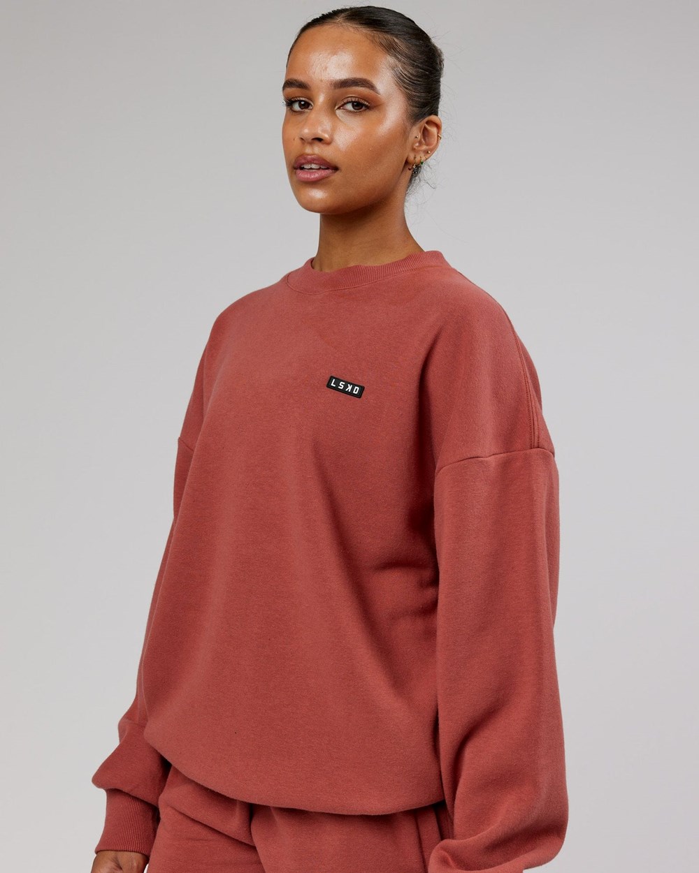 Marsala LSKD Iconic Sweater Oversize | DF3845167