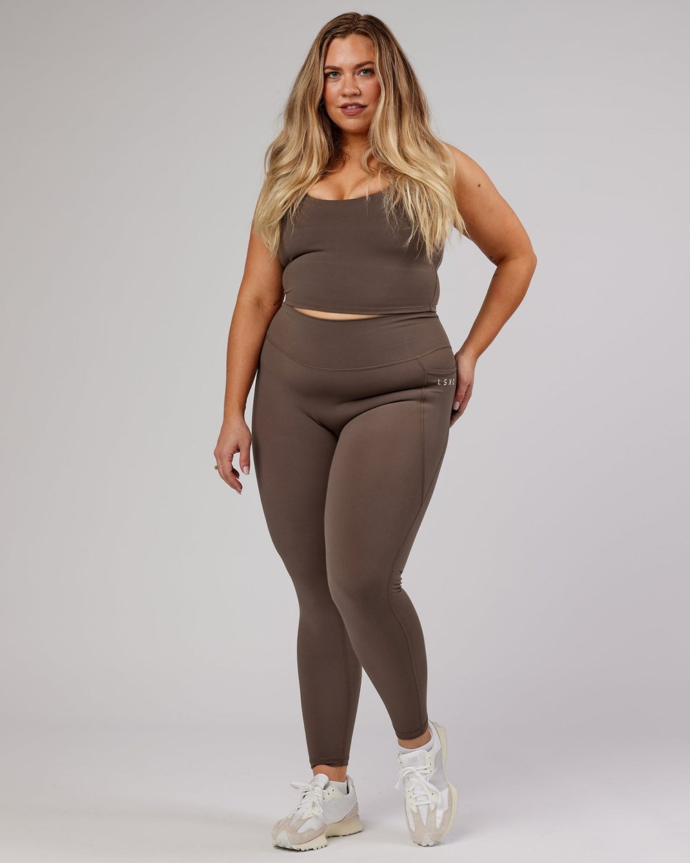 Mocha LSKD Energise Full Length Legging | VK5894637