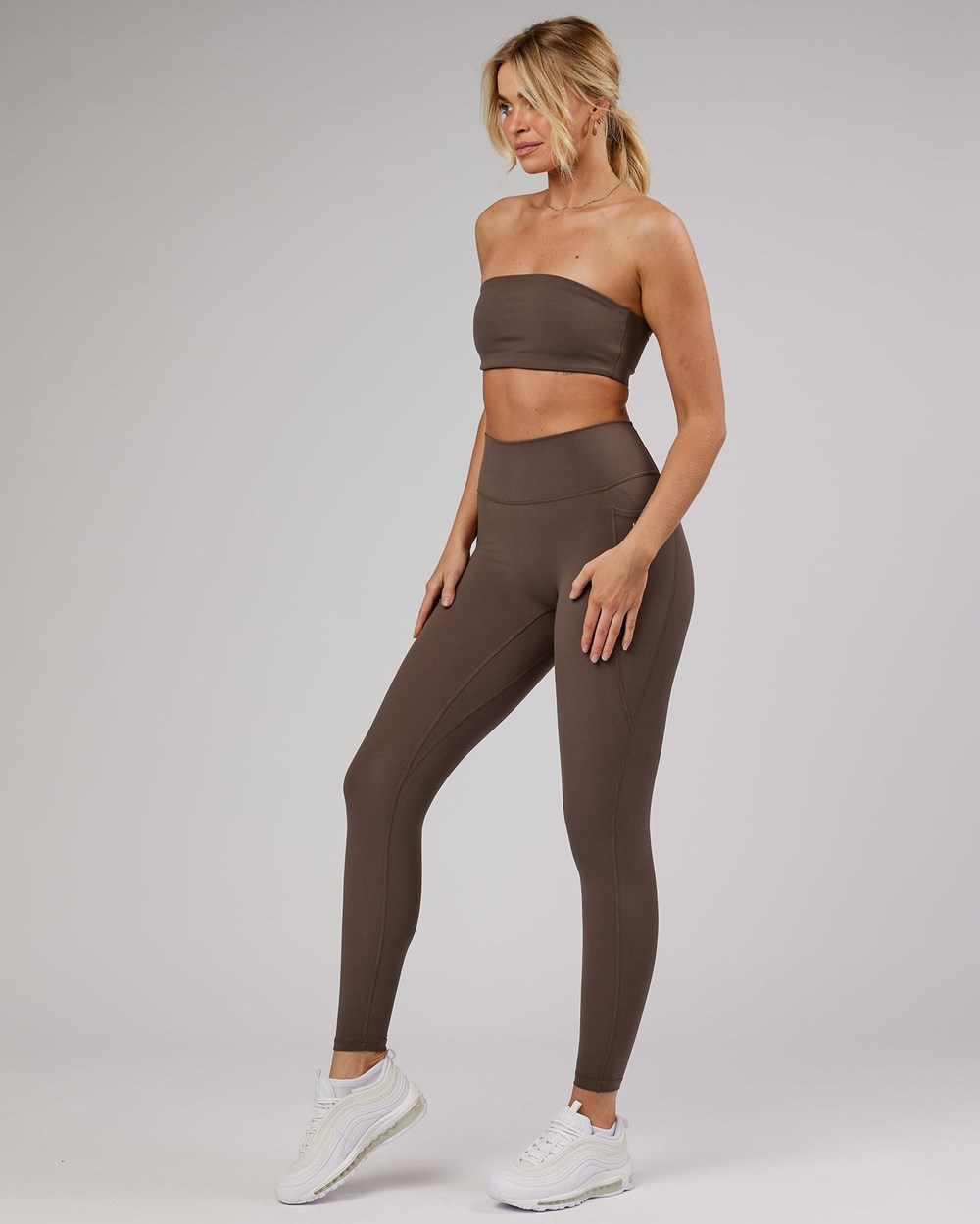 Mocha LSKD Energise Full Length Legging | VK5894637