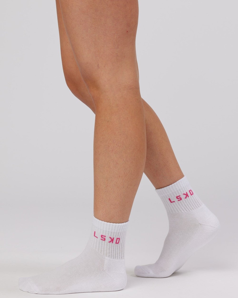 Multi Pink LSKD Daily Quarter Sock 3 Pack | TX2168904