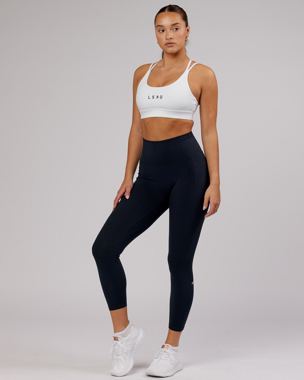 Navy LSKD Fusion 7/8 Length Legging | OV7815942