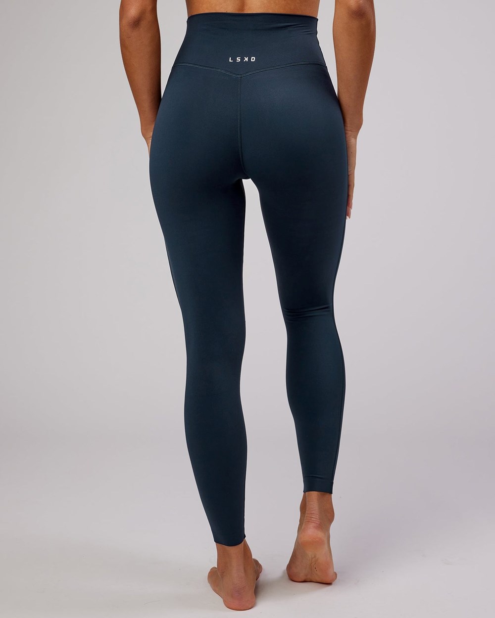 Navy No Logo LSKD Elixir Full Length Legging | HR2673109