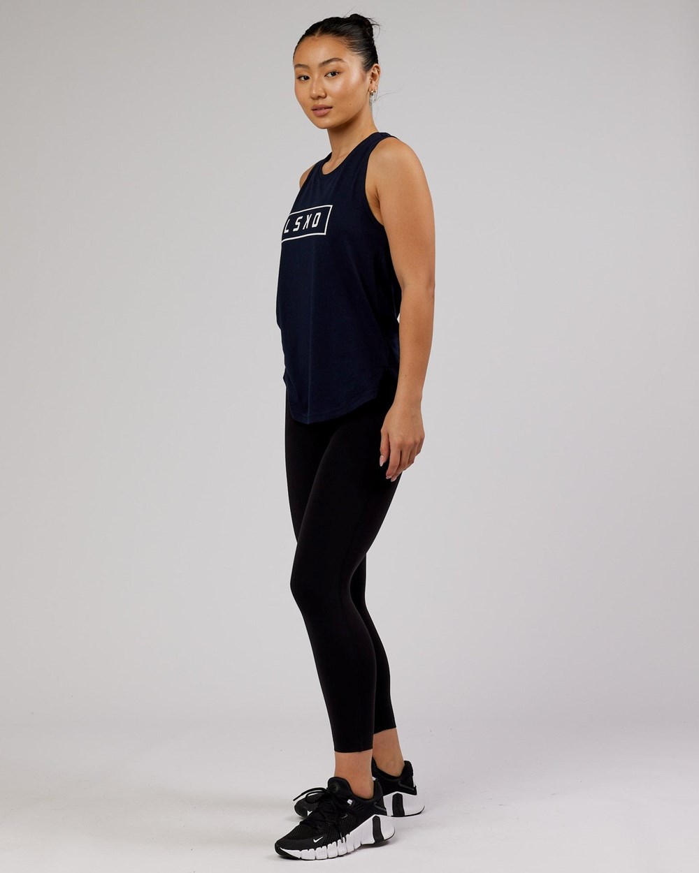 Navy / White LSKD Luna Tank | YC9637580