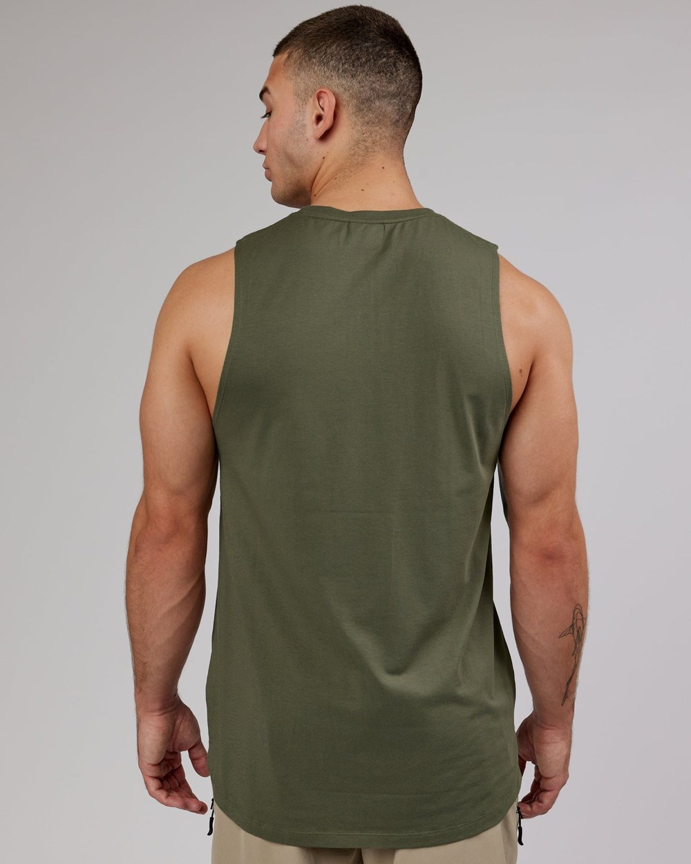 Olive Fade LSKD Deluxe PimaFLX Tank | DJ7246089