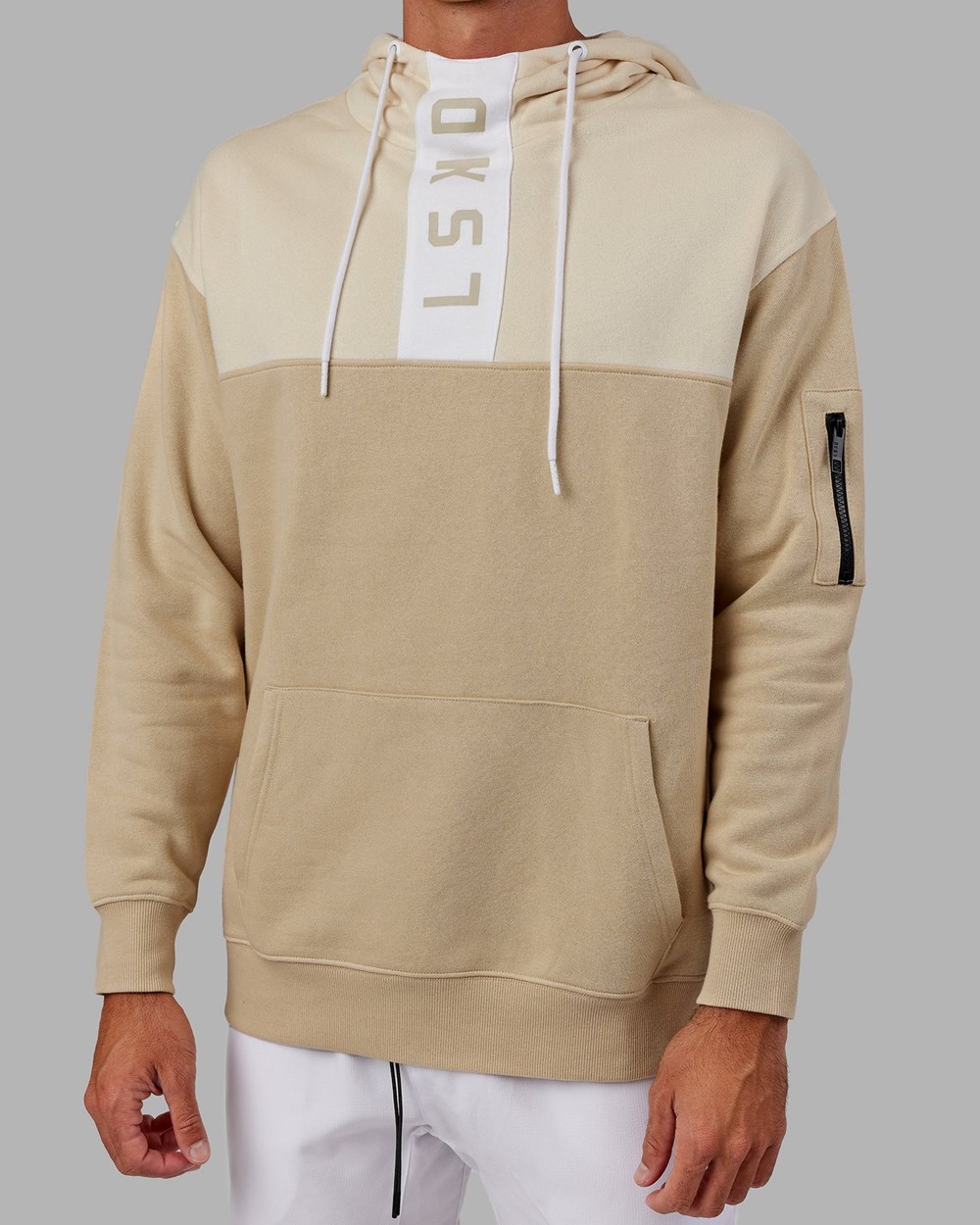 Pale Khaki LSKD Contrary Hoodie Oversize | BL3750469