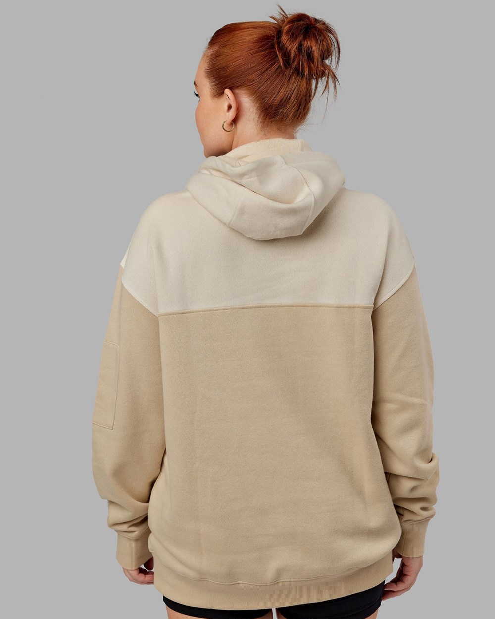 Pale Khaki LSKD Contrary Hoodie Oversize | XV1507923