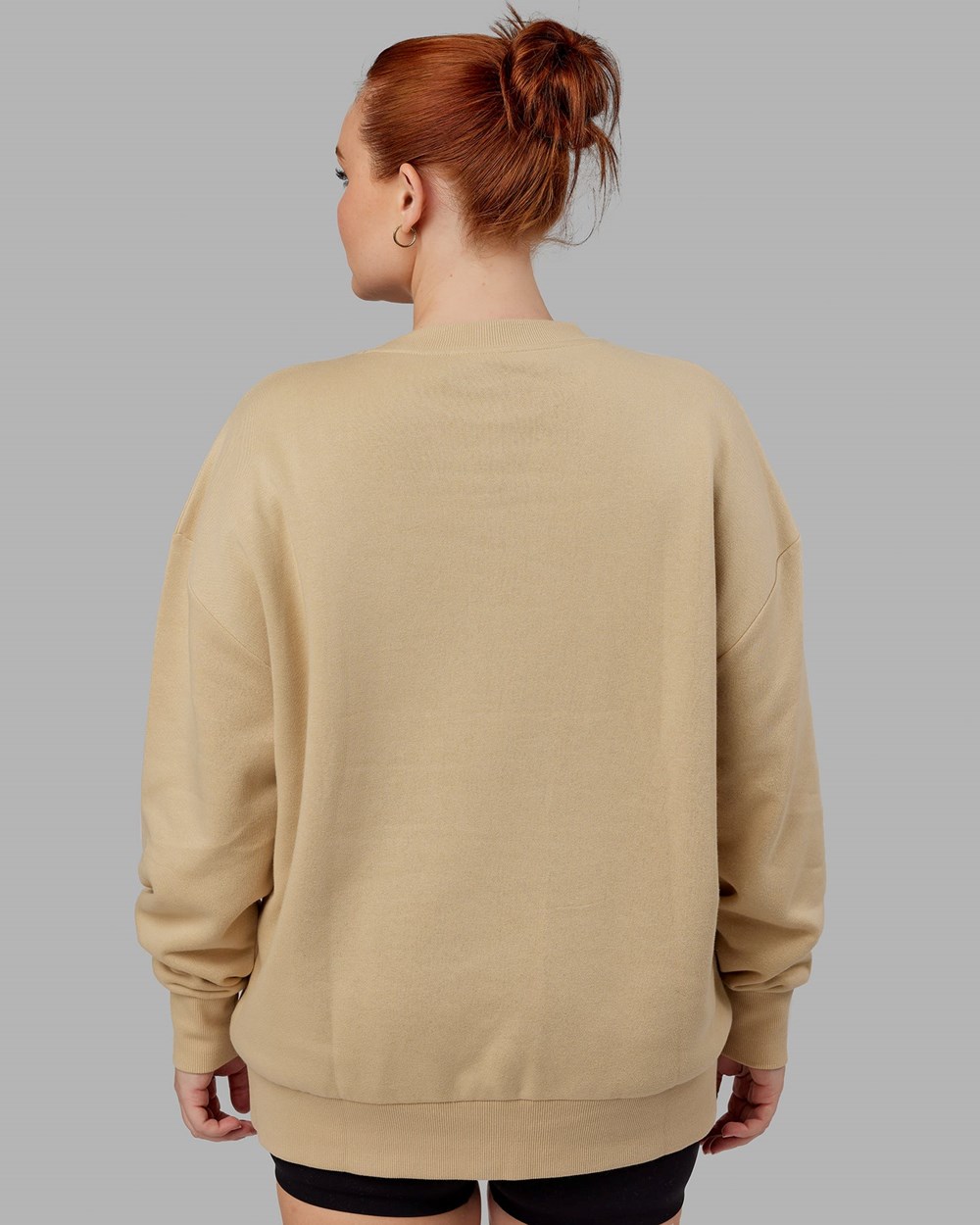 Pale Khaki LSKD Cornerstone Sweater Oversize | MJ3985421